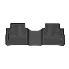 HUSKYLINER 53991 2021 NISSAN ROGUE - 2ND SEAT F Molded Fit; Smooth Arcing Ribs/ Raised Heel Pad; Black; Rubber; 1 Piece