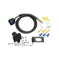 TOW READY 20224 7' HRNSS 7WAY CONN KITT Vehicle Side; 7-Way Round; 4 Foot Lead Wire Length