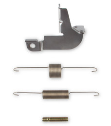 HOLLEY 20-88 20-88THRTL CBL BRKT/SPRNG For Use With Holley Models 4150/4160 Carburetors; Not Adjustable; Accepts Throttle Cable Only; Chrome; Steel