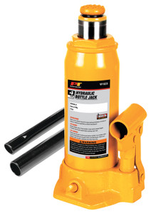 PERFORM TOOL W1623 JACK-BOTTLE Bottle Jack; Hydraulic; 4 Ton Capacity; 7-5/8 To 14-5/8 Inch Lift Height; Yellow