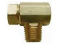 AP PRODUCTS ME1700A-P ME1700A -PKG Tee Check; 1/4 Inch Female Inverted Flare x 1/4 Inch MNPT; Brass; Single; With Plastic Clamshell