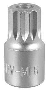 PERFORM TOOL W80682 DRAIN PLUG SKT-VW Used For Tamper Proof Transaxle Drain Plug On Volkswagen Vehicles; Single