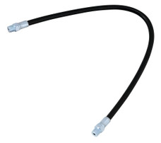 PERFORM TOOL W54222 GREASE GUN FLEX HOSE For Use With Hand Grease Guns; 1/8 Inch NPT x 18 Inch Length; 3000 PSI Working Pressure; 10000 PSI Burst Pressure
