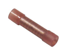 WIRTHCO 80801 NYLON BUTT CONNECTOR Nylon Insulated Butt Connector; 22-18 Gauge Wire; Pack Of 25