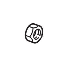 DEXTER AXLE 006-038-00 NUT HEX LOCK 5/8-11 GR B ZINC OR CA Fits Dexter 10000 Pounds Single And Multi-Axle; 5/8 Inch-11 UNC Thread; Hex Head; Zinc Or Cadmium Plated; Grade B