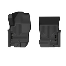 HUSKYLINER 52331 FRONT FLOOR LINERS Molded Fit; Raised Channels And Edges; Black; TPE - Thermoplastic Elastomer; 2 Piece