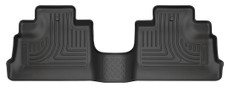 HUSKYLINER 19021 WB 2ND SEAT WRLR 4DR11-12 Molded Fit; Smooth Arcing Ribs/ Raised Heel Pad; Black; Rubber; 1 Piece