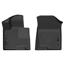 HUSKYLINER 51841 2022 HYUNDAI TUCSON - FRONT FL Molded Fit; Raised Ridge; Black; TPE (Thermoplastic Elastomer); 2 Piece