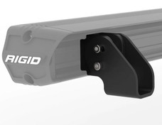 RIGID IND 46599 CHASE BAR SURFACE MOUNT KIT/2 Over Or Under Surface Mount; Mounts One Light Bar; Powder Coat; Black; Stainless Steel; With Mounting Hardware