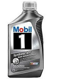 MOBIL 112980 SYNTHETIC ATF 6X1 QT Dexron/Mercon; Synthetic; 1 Quart Bottle; Single