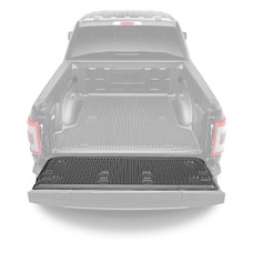 TRAILFX RTUN07TG TAILGATE LINER TOY TUNDRA Direct-Fit; Covers Tailgate Lip; Black; High Density Polyethylene