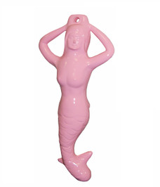 TAYLOR MADE 34460 MERMAID FENDER - PINK Mermaid; 22 Inch Length x 5 Inch Width; Pink; Vinyl; Pre-Inflated Inflation Valve For Air Pressure Adjustment; Single