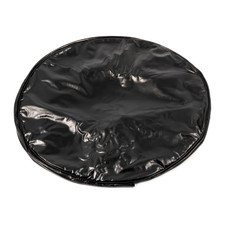 CAMCO 45253 SPR TIRECVR B 32-1/4' BLK Fits 32-1/4 Inch Diameter Tires; Solid; Black; Vinyl