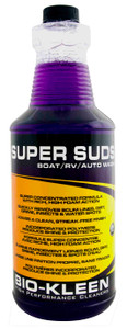 BIO-KLEEN M01107 SUPER SUDS 32 OZ For Removing Scum Lines/ Dirt/ Grime/ Insects And Water Spots; 32 Ounce Bottle; Single