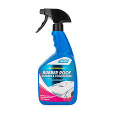 CAMCO 41063 RUBBER ROOF CLNR PRO-STRENGTH 32OZ Use To Deep Clean and Condition RV Rubber Roof; 32 Ounce Spray Bottle; Single; With English Language Packaging