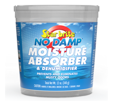 STAR BRITE 085412C NO-DAMP DEHUMIDIFIER Granules In Bucket; 12 Ounce; Refillable; With Canadian Label