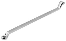 PERFORM TOOL W80617 BRAKE BLEEDER WRENCH Offset Brake Bleeder Wrench; 5/16 x 3/8 Inch Size; Chrome Plated; Chrome Vanadium Steel; Single