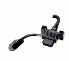 HOPKINS 48030 TRAILER WIRING 4 WAY CAR Vehicle Side; 4-Way Flat; 48 Inch Wire Length; With Terminal Grease And Ground Screw