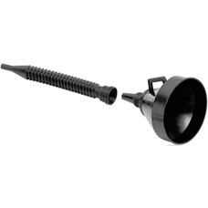 PERFORM TOOL W227 FUNNEL-FLEX Round; Removable Spout; Black; 2 Pieces