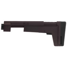B5 Systems AK Stock, Mounts to the Factory Folding Trunnion Via the 4.5mm Pin, Matte Finish, Plum AKM-1496