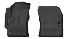 Husky Liner 13291;Floor Liner; WeatherBeater™; Black; Direct Fit; Raised Ridge; TPO (Thermoplastic Olefin); 2 Piece