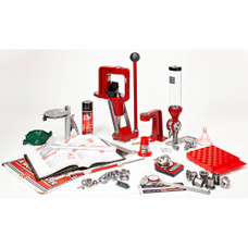 Hornady Lock-N-Load Deluxe Classic Reloading Kit containing Lock-N-Load Classic Single Stage Press, Lock-N-Load Powder Measure, Digital Scale, Hornady Handbook of Cartridge Reloading, Primer Catcher, Positive Priming System, Handheld Priming Tool, U