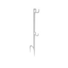 Birchwood Casey Steel Target Hanger, White, Single Hook BC-CFGSTH