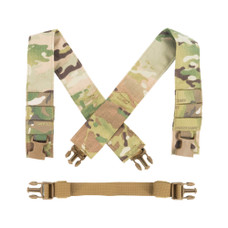 Haley Strategic Partners X-Harness, Nylon Construction, MultiCam, Fits Haley Strategic Chest Rigs HARN_X_KIT-1-1-MC