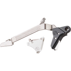 Timney Triggers Alpha Competition Trigger, Anodized Finish, Silver, Fits Glock Gen 5 20/21/29/30/40/41 Alpha Glock 5-Large-Silver