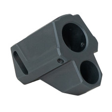 Faxon Firearms EXOS-515, Compensator, 9MM, Fits SIG P320F, Anodized Finish, Black FF-P-A-COMP-DS-S-01