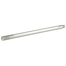 True Precision Rimfire Barrel, 22LR, Fluted, Bull Profile, Threaded, Multi-Port Compensator, Fits 10/22, Satin Finish, Stainless Steel TP-1022BBL-SS