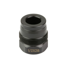 KAK Industry Plan B Universal Muzzle Device, 1/2X28 Thread Pitch, Plan B Compatible, Nitride Finish, Black 410-2103-001