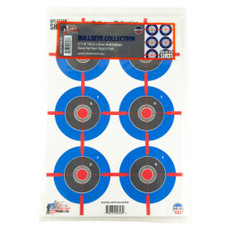 Pro-Shot Products Splatter Shot, Multi-Bullseye, 12"x18", 8 Pack, Multi Color SPLTR-MB-8PK