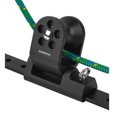Schaefer Twin Sheet Block f\/1-1\/4" T-Track - Black