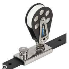 Schaefer Spring Loaded\/Lined Slide\/Aluminum f\/1" T-Track