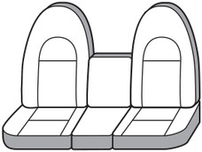 Covercraft Carhartt Front Row Grey SSC3305CAGY