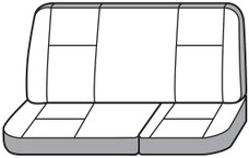 Covercraft Ch Frd F Rsplt-bnch 97-00 SSC7287CAGY