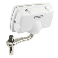 NavPod RailMount Pre-Cut f\/Simrad NSS9 evo3\/BG Zeus3 9 Fits 1" or 1.25" Tubing