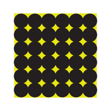 Birchwood Casey Shoot-N-C Target, Round Bullseye, 1", 432 Targets BC-34115