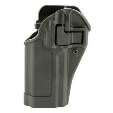 BLACKHAWK CQC SERPA Holster With Belt and Paddle Attachment, Fits Sig Sauer P250/P320 Full Size and Compact, Left Hand, Black 410561BK-L