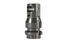 Dead Air Armament Key Mount, Muzzle Brake, Black, 1/2X36 Threads, .38 Bore DA110