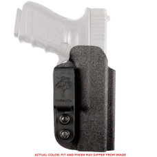 DeSantis Gunhide Slim-Tuk Inside the Pants Holster, Fits Glock 17/19/19/22/23, Ambidextrous, Black Kydex 137KJB2Z0