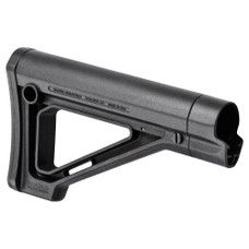 Magpul Industries MOE Fixed Carbine Stock, Fits AR Rifles, Mil-Spec, Black MAG480-BLK