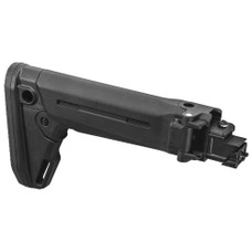 Magpul Industries Zhukov-S Stock, Fits AK Rifles Except Yugo Pattern AKs or Norinco Type 56s/MAK90 Rifles, 5-Position Length of Pull, Rubber Butt Pad, Black MAG585-BLK