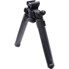 Magpul Industries Bipod, Hard Anodized 6061 T-6 Aluminum, Fits 1913 Style Picatinny Rails, 6.3"-10.3" Length, Weight 11oz, Black Finish MAG941-BLK