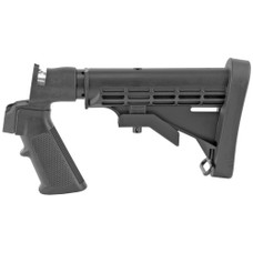 Mossberg Stock, Synthetic, Blk, 6-Pos Adjustable Stock, Flex Series 95219