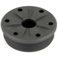 SilencerCo ASR Flash Hider, 1/2X28, .223 Cal/5.56MM, Nitride Finish, Black AC141