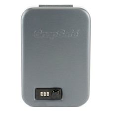 SnapSafe Lock Box, Large, 9.5" x 6.5" x 1.75", Combination Lock, 16 Gauge Steel, Cable Included, Black Finish 75230