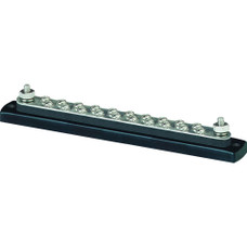 Blue Sea 2302, 150 Ampere Common BusBar 20 x 8-32 Screw Terminal Blue Sea 2302, 150 Ampere Common BusBar 20 x 8-32 Screw Terminal