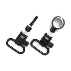 Uncle Mike's QD 115 CF Swivel, 1", Fits Winchester & Marlin Lever Action, Black 13312
